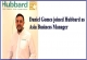 Daniel Gomes joined Hubbard as "Asia Business Manager"
