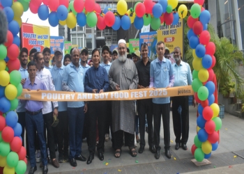 মেধাবী ও শক্তিশালী মানবসম্পদ গড়তে হলে প্রোটিনের কোন বিকল্প নেই ঢাকায় দুই দিনব্যাপী “পোল্ট্রি অ্যান্ড সয়া ফুড ফেস্ট-২০২৫”-এর উদ্বোধন