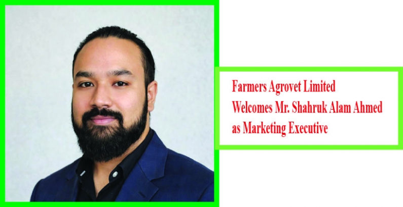 Farmers Agrovet Limited Welcomes Mr. Shahruk Alam Ahmed as Marketing Executive